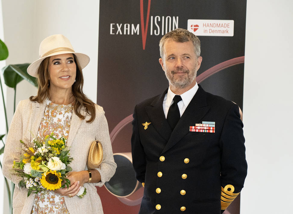 Their Majesties King Frederik and Queen Mary of Denmark
