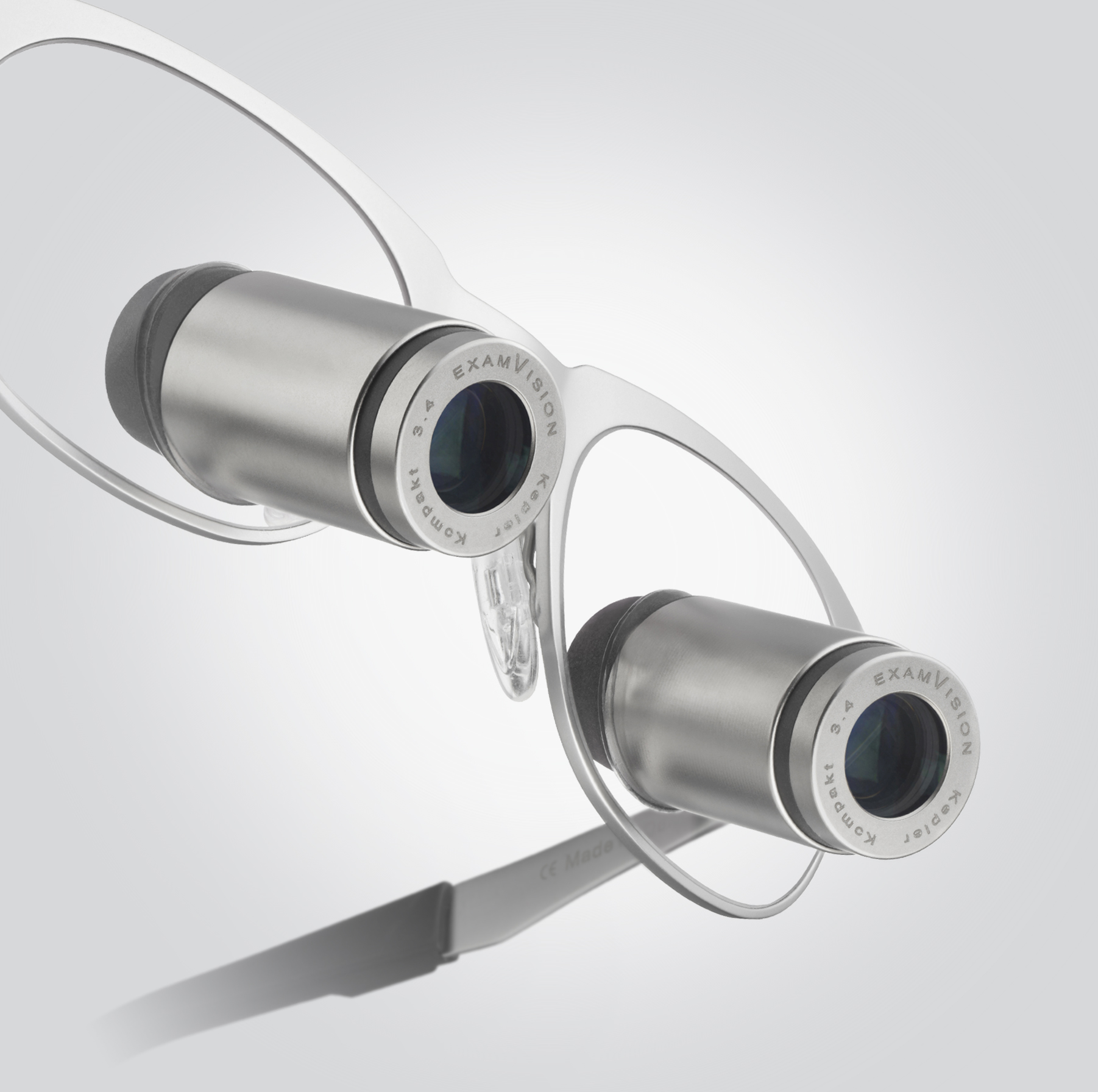 Dental loupes for dentists and hygienists Galilean HD in Icon frame, raw colour